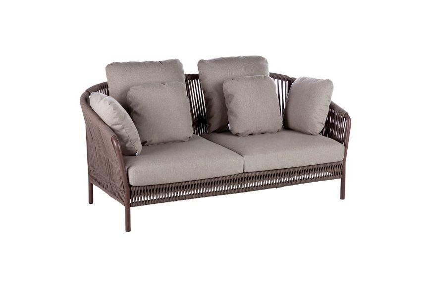 Picture of WEAVE 2 SEATER SOFA + TAUPE ROPE