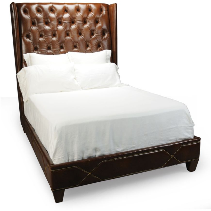 Picture of WHITMIRE BUTTON TUFTED BED (QUEEN)