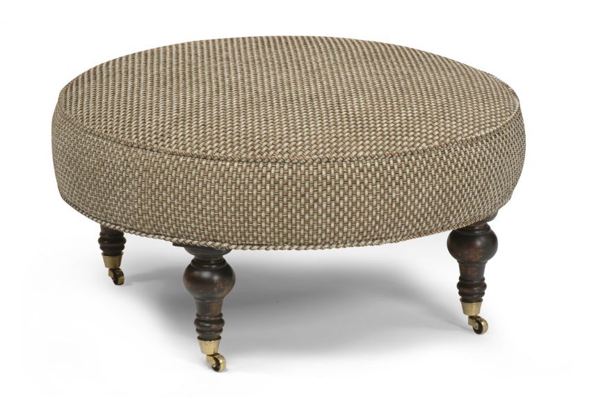 Picture of CHISOLM 35" ROUND OTTOMAN