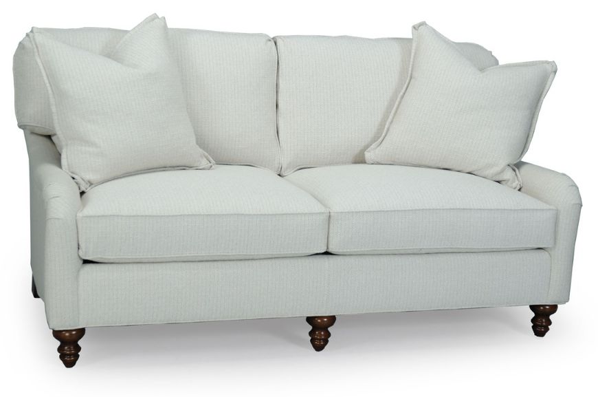 Picture of ESSENTIALS MID-SOFA (EXTENDED ENGLISH ARM, SQUARE BACK, LEG BASE)