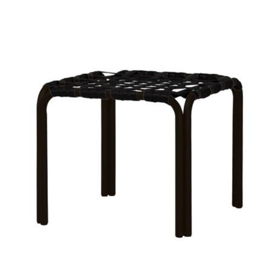 Picture of KANTAN ALUMINUM STACKING STOOL / OCCASIONAL TABLE, VINYL LACE