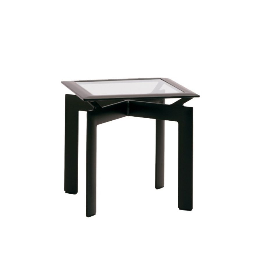 Picture of PARKWAY 21" SQUARE OCCASIONAL TABLE, GLASS TOP