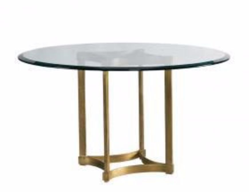 Picture of STELLA PEDESTAL TABLE BASE - GOLD