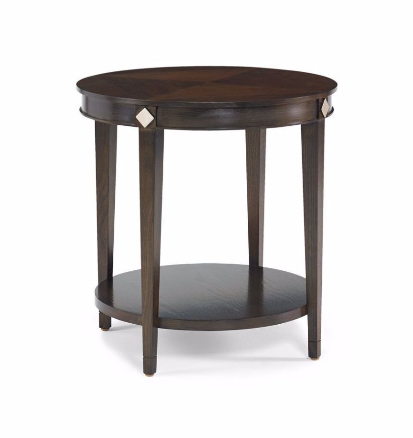 Picture of DIAMOND ROUND LAMP TABLE