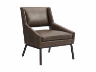 Picture of AMANI LEATHER CHAIR WITH CHARCOAL BASE