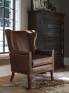 Picture of AVERY LEATHER WING CHAIR
