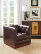 Picture of FREMONT LEATHER SWIVEL CHAIR