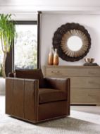 Picture of HINSDALE LEATHER SWIVEL CHAIR